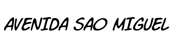 Komika Slim Italic  Free Fonts Download