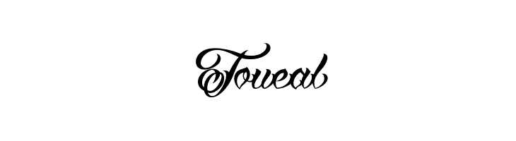 Toueal Vtc-TattooScriptTwo Font