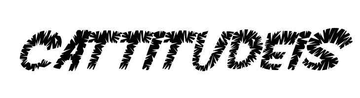 VTC ScreamItLoudSliced Italic  Free Fonts Download