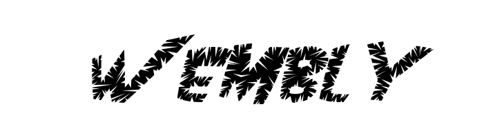 VTC ScreamItLoudSliced Italic  Free Fonts Download