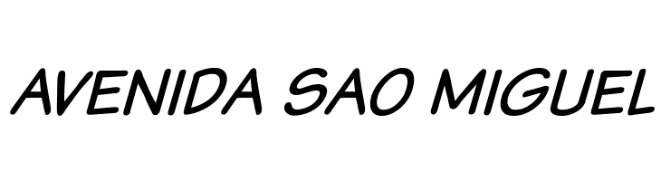 Komika Text Italic  Free Fonts Download