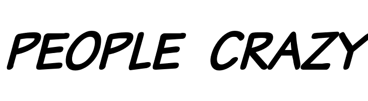 Komika Text Kaps Bold Italic  Free Fonts Download