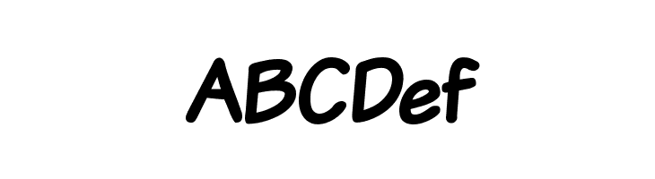 Komika Text Bold  Free Fonts Download