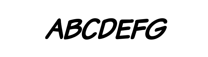 Komika Text Bold Italic  Free Fonts Download