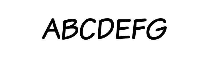 Komika Text Kaps  Free Fonts Download