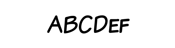 Komika Text Kaps  Free Fonts Download