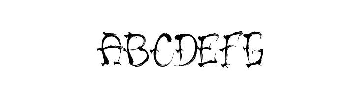 VTC-SumiSlasherOne Small Caps  Free Fonts Download