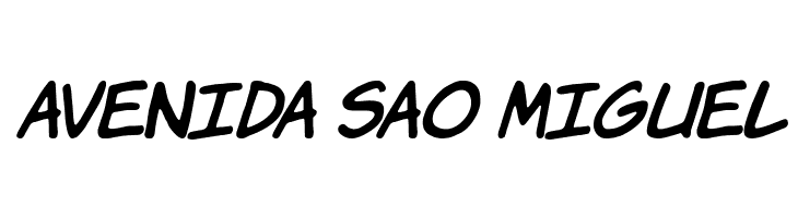 Komika Hand Italic  Free Fonts Download