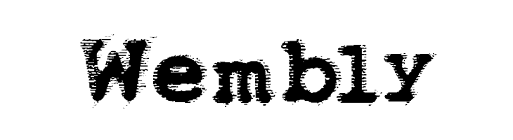 WBXflack  Free Fonts Download