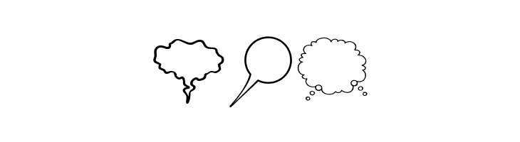 Komika Bubbles  Free Fonts Download