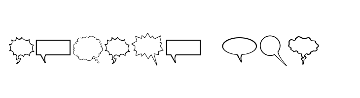 Komika Bubbles  Free Fonts Download