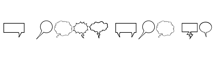 Komika Bubbles  Free Fonts Download