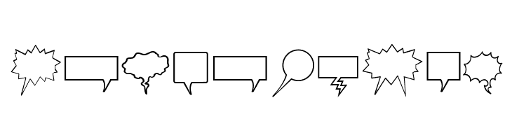 Komika Bubbles  Free Fonts Download