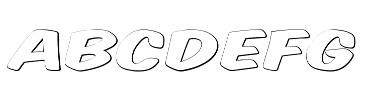 Komika Title - Ghost  Free Fonts Download