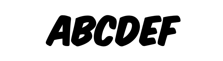 Komika Title - Paint  Free Fonts Download