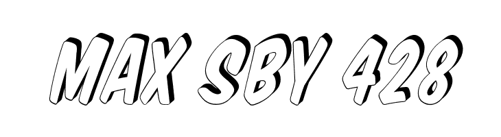 VTCSuperMarketSuperSale3DTilt  Free Fonts Download