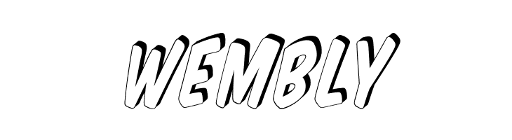 VTCSuperMarketSuperSale3DTilt  Free Fonts Download