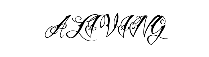 Vtc-NueTattooScript  Free Fonts Download