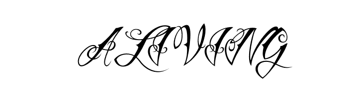 Vtc-NueTattooScript  Free Fonts Download