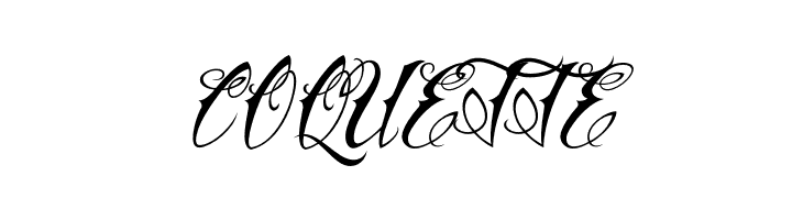 Vtc-NueTattooScript  Free Fonts Download