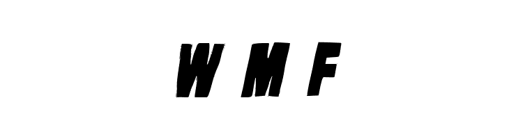 VTC-KomikaHeadLinerOne Bold Italic  Free Fonts Download