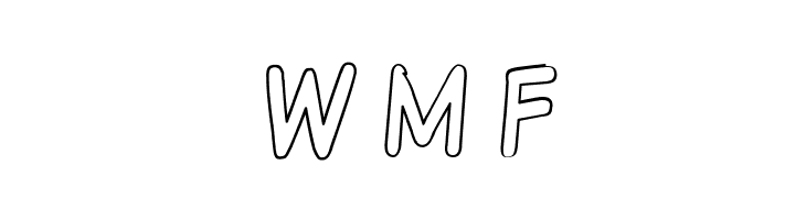 VTCSundayKomixTallOutline  Free Fonts Download