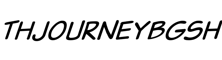 VTCSundaykomixcapsItalic  Free Fonts Download