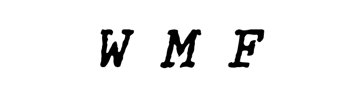 WBXGrannyT Italic  Free Fonts Download