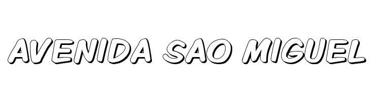 Komika Display - Shadow  Free Fonts Download