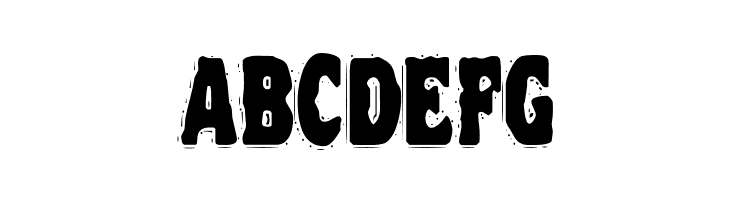 VTC NightOfTheDrippyDeadCaps  Free Fonts Download