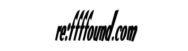 VTC Optika Bold Italic  Free Fonts Download