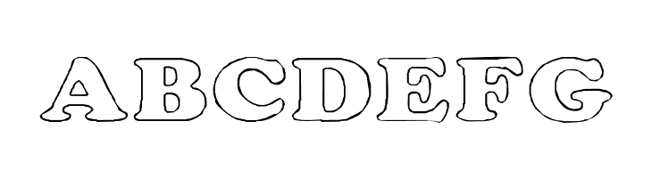 Rockletter Transparent  Free Fonts Download
