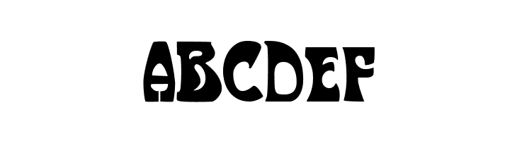 Art-Nouveau 1910  Free Fonts Download