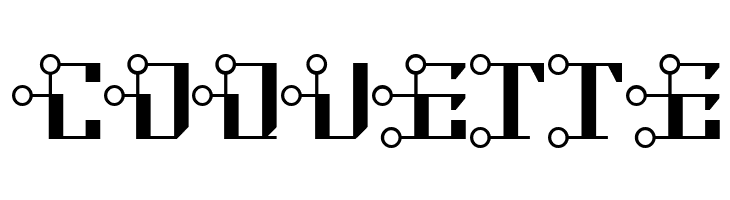 CircuitBoredNF  Free Fonts Download