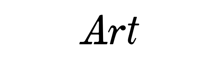 Brokgauz & Efron Italic  Free Fonts Download