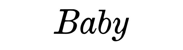 Brokgauz & Efron Italic  Free Fonts Download