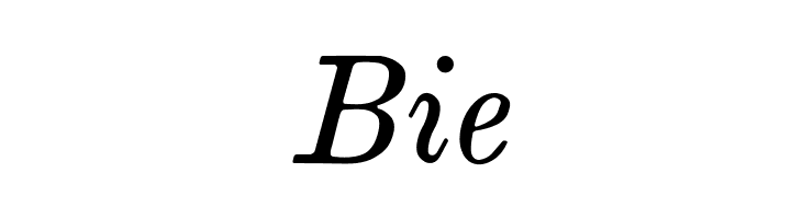 Brokgauz & Efron Italic  Free Fonts Download