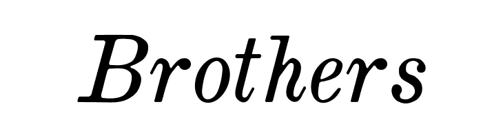 Brokgauz & Efron Italic  Free Fonts Download