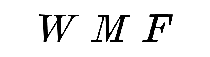 Brokgauz & Efron Italic  Free Fonts Download