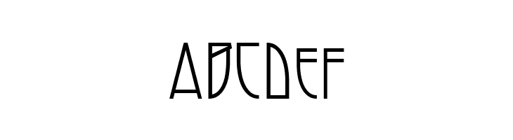Modernist Nouveau  Free Fonts Download