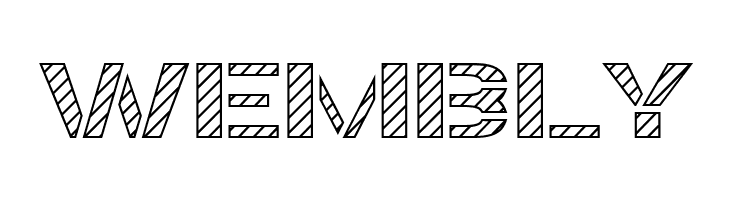 Trafaret Kit Hatched  Free Fonts Download