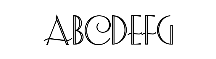 Astoria Deco Medium  Free Fonts Download