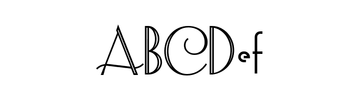 Astoria Deco Medium  Free Fonts Download
