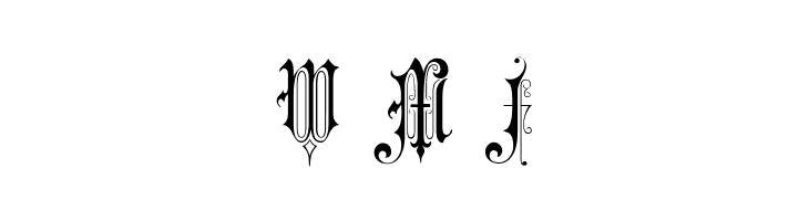 Victorian Gothic One  Free Fonts Download