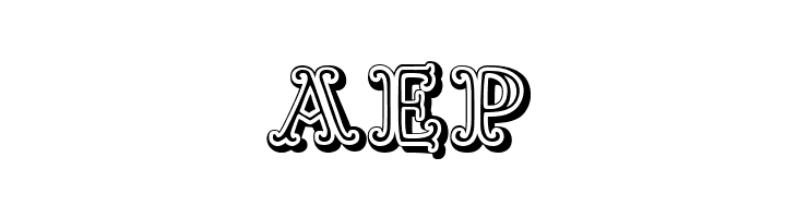 Goudy Decor ShodwnC  Free Fonts Download