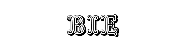 Goudy Decor ShodwnC  Free Fonts Download