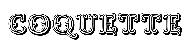 Goudy Decor ShodwnC  Free Fonts Download