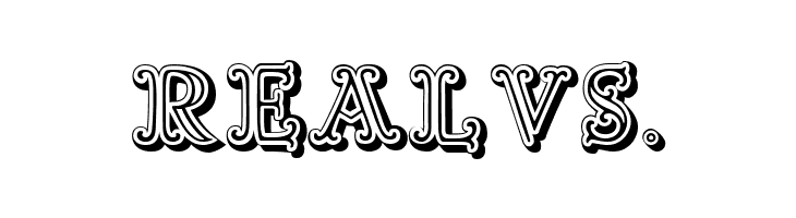 Goudy Decor ShodwnC  Free Fonts Download