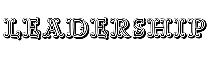 Goudy Decor ShodwnC  Free Fonts Download