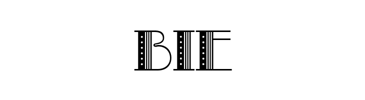 Metro-Retro B  Free Fonts Download